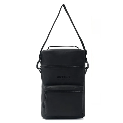 Bolso matero de cordura WANDERLUST negro 2 cierres (39543)