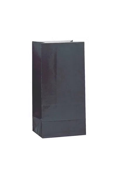 Bolsita de papel negra x10 unidades
