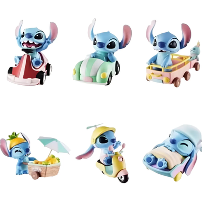 Muñeco STITCH con auto en caja (162865)
