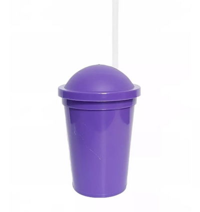 Vaso Milkshake VIOLETA con sorbete 330cc 