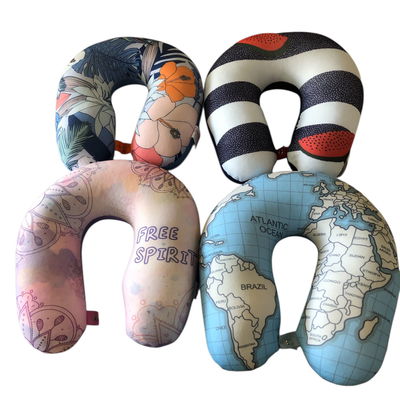 Almohadilla de viaje inflable diseños surtidos