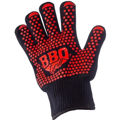 Guante parrillero para altas temperaturas x1 unidad (BBQ)