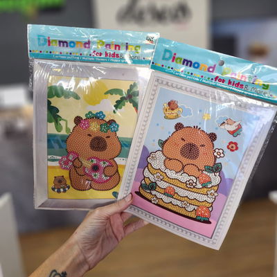 Kit diamante en blister 17x23 cm CAPIBARA