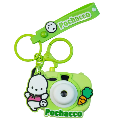 Llavero cámara proyector MINI POCHACCO PERRITO BLANCO