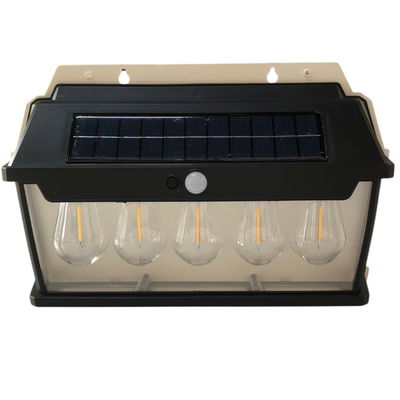 Farol CON 5 lámparas LED solar con sensor de movimiento 6000lum (HW 999-5W)