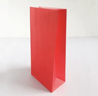 Bolsita de papel roja x10 unidades