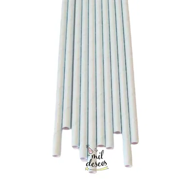 Sorbete celeste pastel x25 unidades