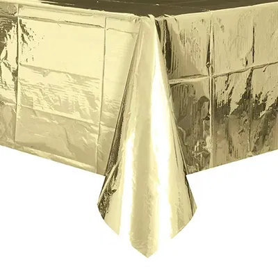 Mantel metalizado DORADO 137cm x 183cm