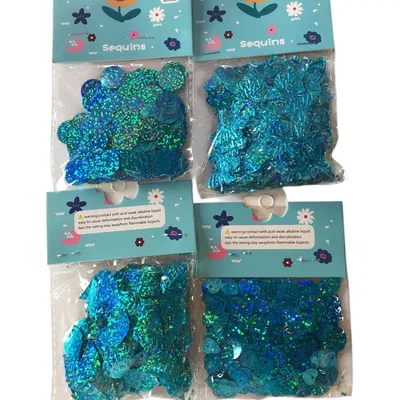 Confetti holográfico AQUA diseños surtidos