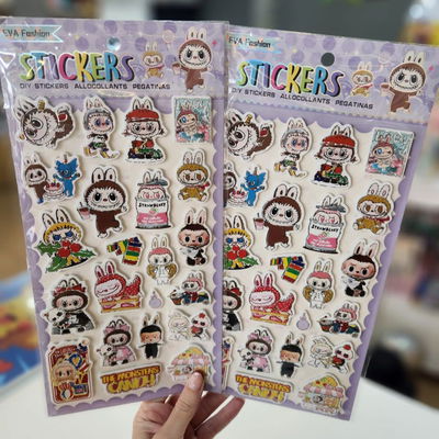 Sticker con RELIEVE FOAM LABUBU