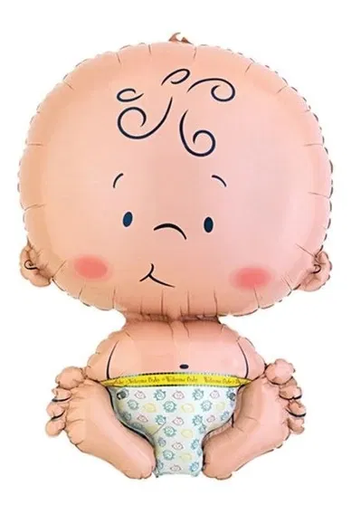 Globo bebé 70cm aprox. (pañal unisex)