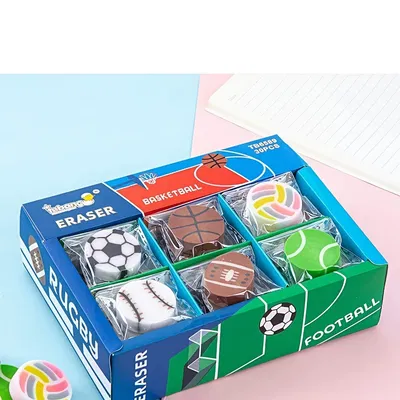 Goma de borrar pelotas deportes x1 unidad