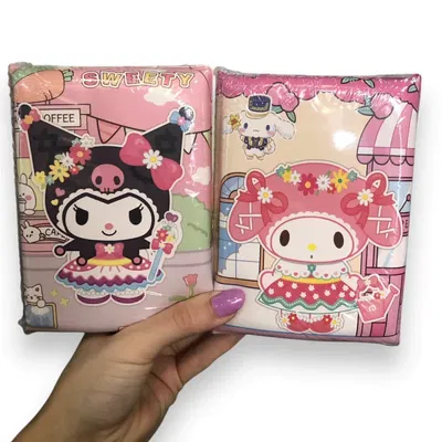 Agenda acolchonada KUROMI 20x10cm aprox. 