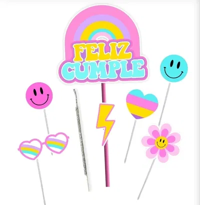 Topper silueta smile