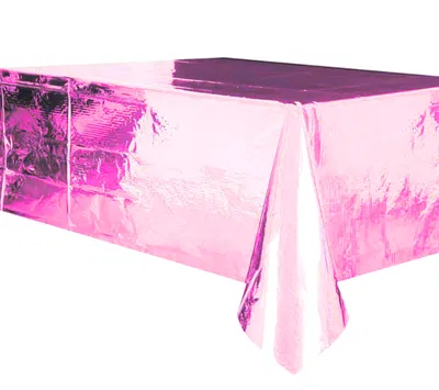 Mantel metalizado lila pastel 137cm x 183cm