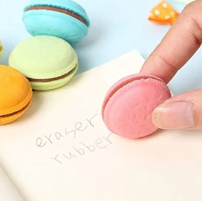 Goma de borrar MACARON x2 unidades (ideal para sorpresitas)