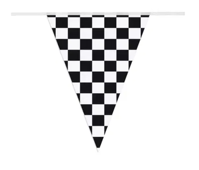 Banderín triangular carrera