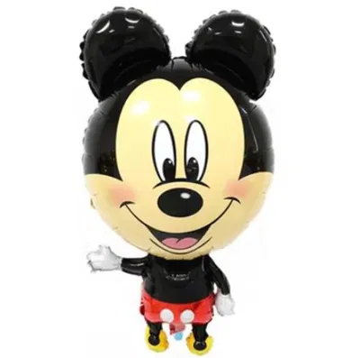 Globo mickey 90cm aprox.