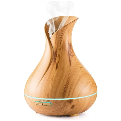 Humidificador bambú jarra con control 500ml 25cm EXTRA GRANDE (HM-350)