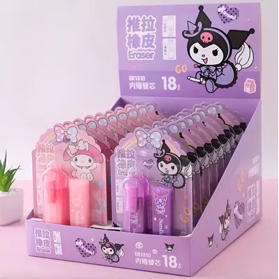 Borrado retráctil más respuesto Sanrio MY MELODY ROSA