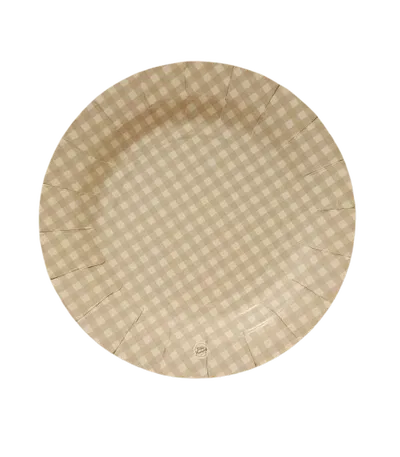 Plato cuadritos nude x10 unidades