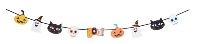 Guirnalda BOO halloween 2,50cm