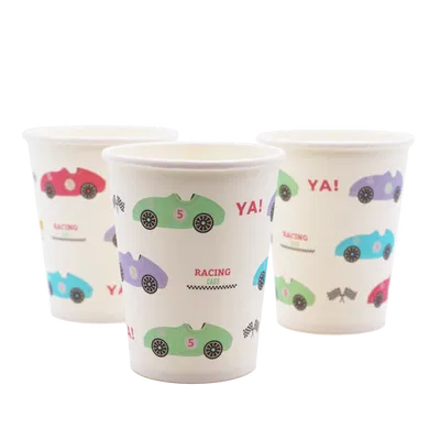 Vaso auto vintage x6 unidades