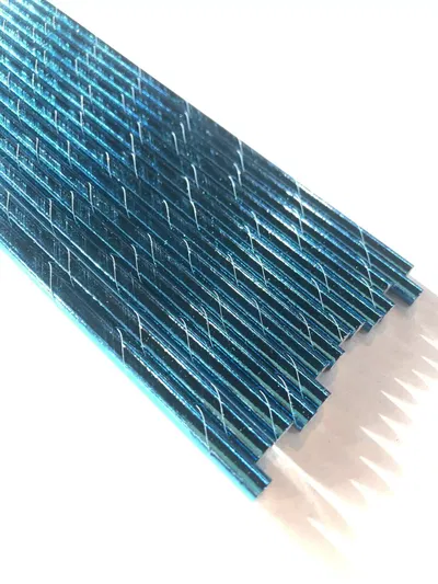 Sorbete azul metalizado x25 unidades