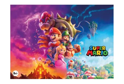 Individuales de papel MARIO Bross x10 unidades (29cmx40cm)