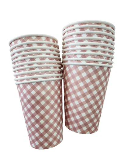 Vaso cuadritos ladrillo x10 unidades