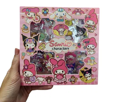 Cajita de stickers SANRIO
