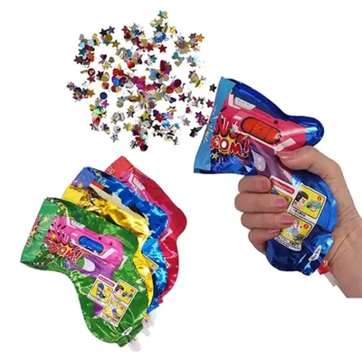 Pistola inflable lanza papel x1 unidad