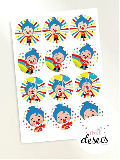 Sticker Plim Plim x12