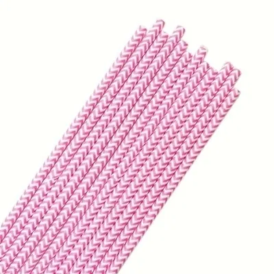 Sorbete chevron ROSA x25 unidades