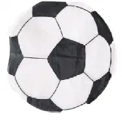 Servilleta pelota de fútbol x12 unidades