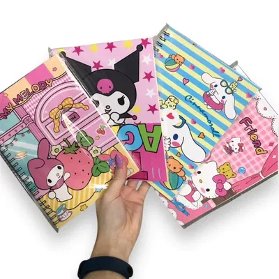 Cuaderno Sanrio MY MELODY 20x10cm aprox.