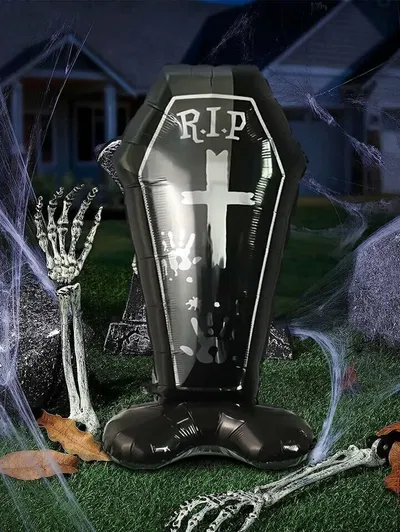 Globo rip cajón halloween enorme, 1.50mts