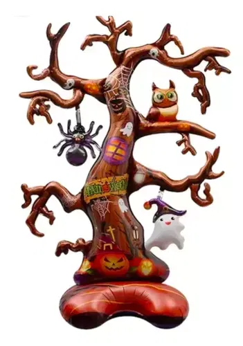 Globo árbol halloween enorme, 1.20mts