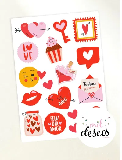 Sticker San Valentin