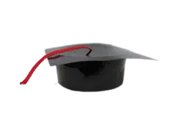 Gorro egresado plástico