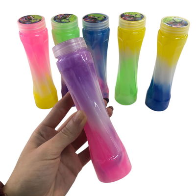 Slime con glitter degradé TUBO 20cm