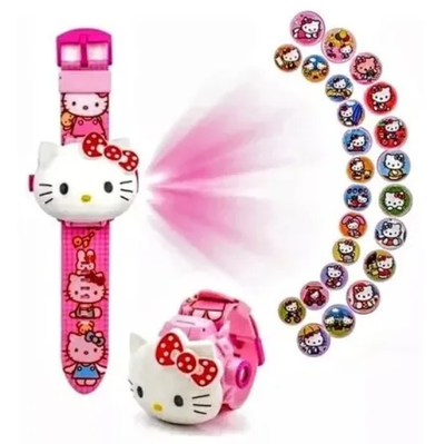 Reloj proyector de imágenes KITTY