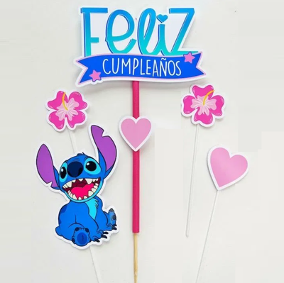 Topper silueta Stitch 