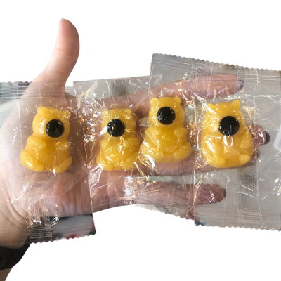 Mini squishy mochi capibara en bolsita x5 unidad