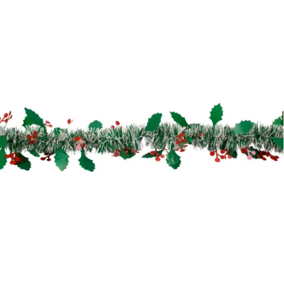 Guirnalda muérdago blanco 2mts aprox.