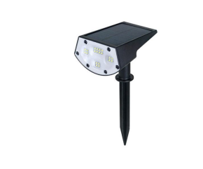 Estaca solar led para jardín 5 watts