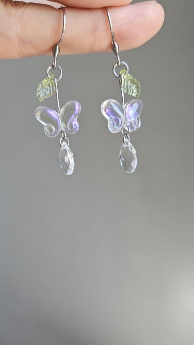 MARIPOSAS TORNASOL TRANSPARENTES 