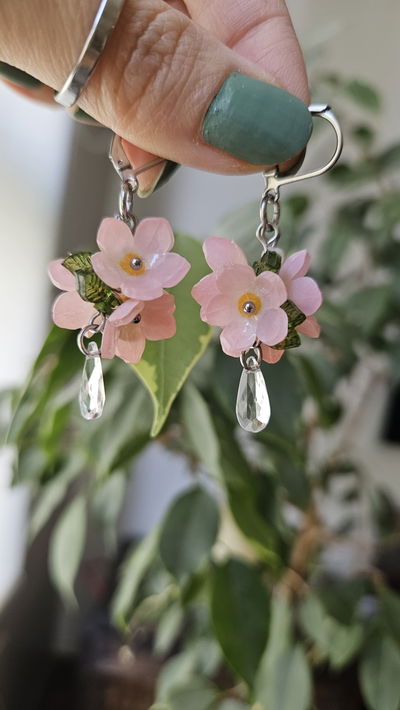 FLORES NO ME OLVIDES ROSA