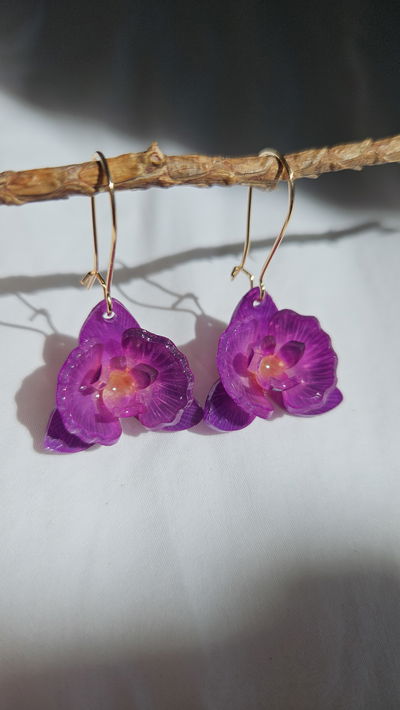 ORQUÍDEAS VIOLETAS (LEER DESCRIPCIÓN DEL PRODUCTO)