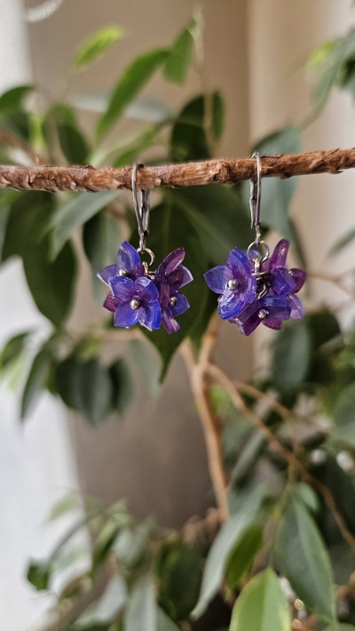 HORTENSIAS VIOLETAS